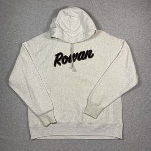 Vintage Rowan University Champion Reverse Weave Hoodie Men’s Sz Large Lt Gray